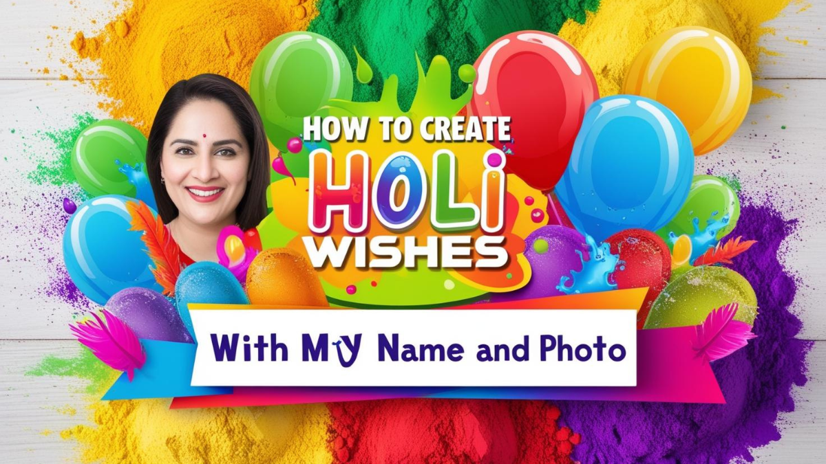 How to Create Personalized Holi Wishes