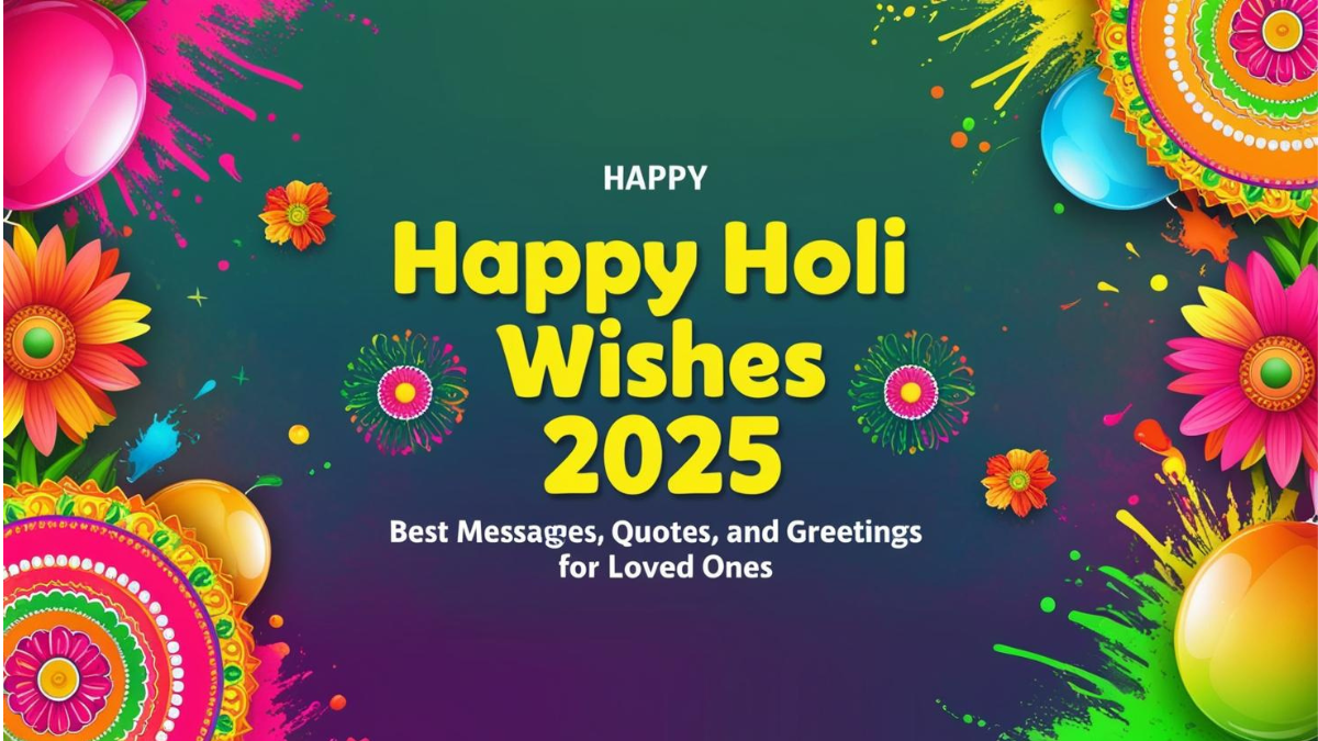 Happy Holi Wishes 2025